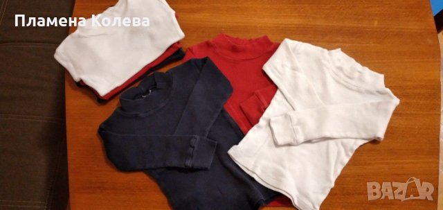 Долни тениски с дълъг ръкав 74-80см, снимка 1