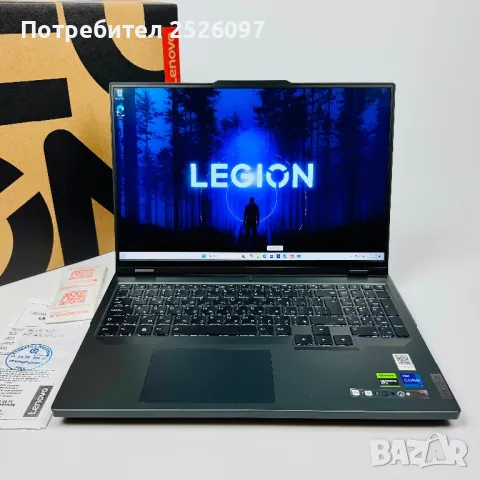 Lenovo Legion 5 Pro 16” 165Hz/i7-13700HX/RTX 4070/32GB DDR5/1TB/, снимка 1