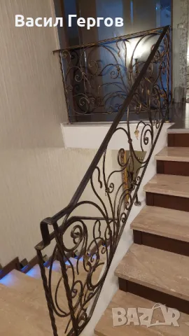 Парапет ковано желязо, снимка 4 - Антикварни и старинни предмети - 49148031