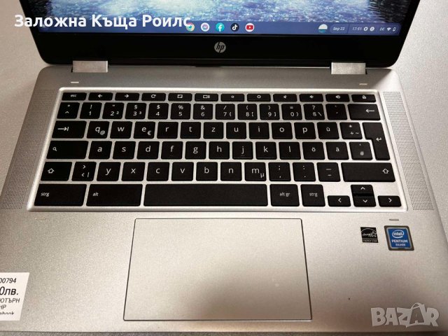 Лаптоп 2 in 1 HP Chromebook x360 , снимка 2 - Лаптопи за работа - 42283269