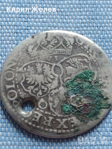 Сребърна монета 6 кройцера 1696г. Сигизмунд трети Малборг Полша 13743, снимка 7 - Нумизматика и бонистика - 42915592