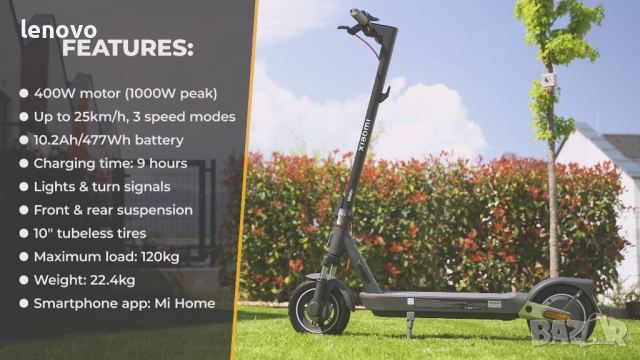 Xiaomi Scooter 5 Pro - почти нов, снимка 5 - Скейтборд, ховърборд, уейвборд - 51924019