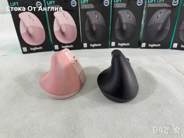 Mишка - Logitech Ergo Lift Left, снимка 5 - Клавиатури и мишки - 49975092