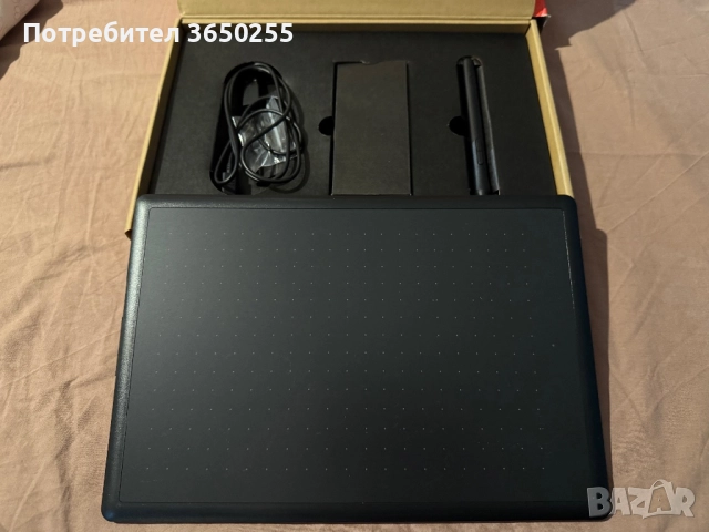 Графичен таблет Wacom One Medium Black, снимка 6 - Таблети - 52615607