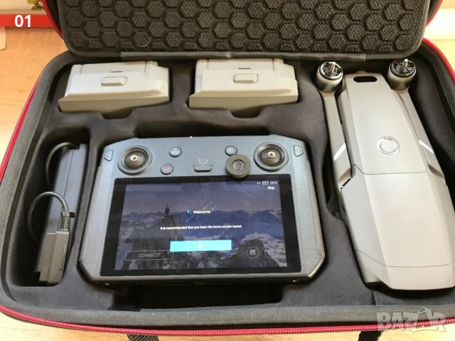 Дрон DJI Mavic 2 Pro комплект обикновен стандартен/смарт контролер
