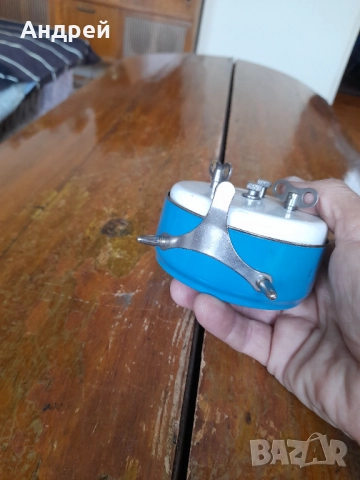 Стар часовник,будилник Mera Poltik, снимка 6 - Антикварни и старинни предмети - 52310008