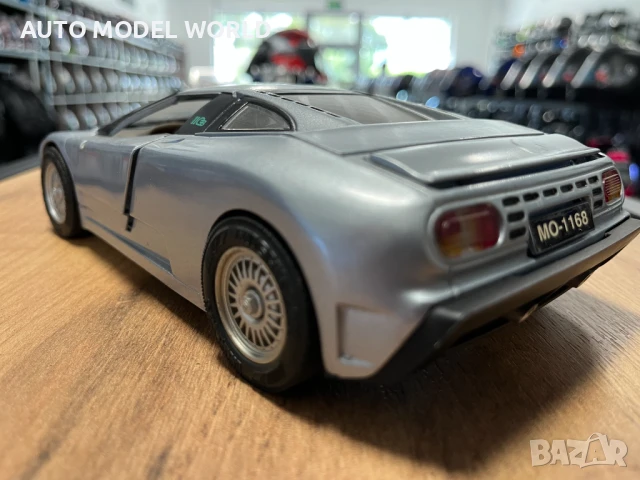 BBUARGO метален колекционерски модел BUGGATI EB 110 1:18 мащаб, снимка 3 - Колекции - 51300277