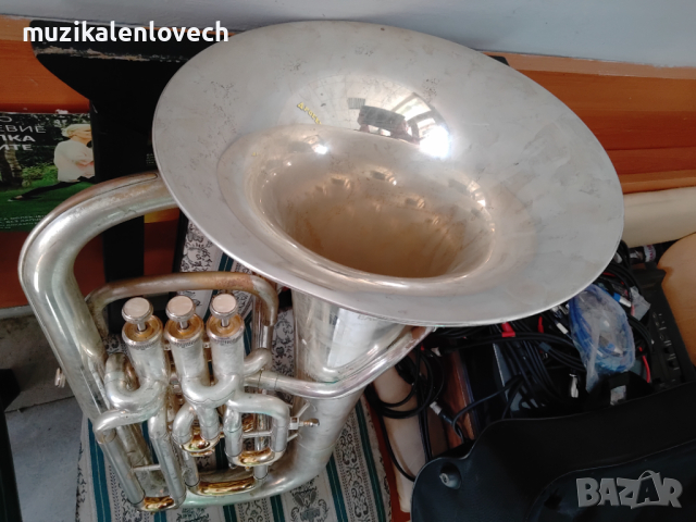 ANDREAS EASTMAN EEP526GS Euphonium - Професионален еуфониум/туба с твърд куфар и мундщук , снимка 3 - Духови инструменти - 44807955