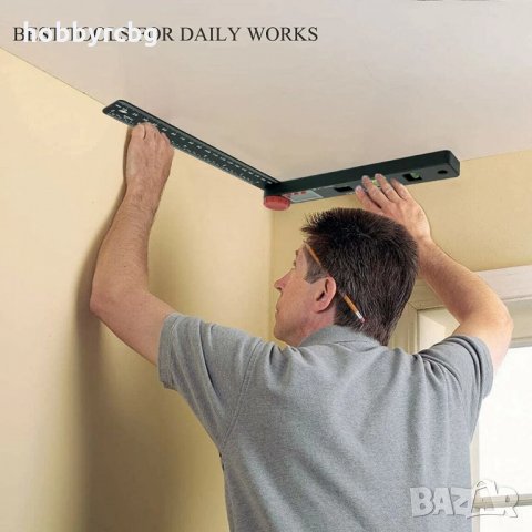 Многофункционален цифров ъгълoмер, линия (7 инча, 195 мм), 3 либели, транспортир, снимка 4 - Други инструменти - 35017952