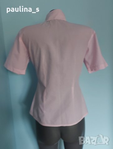 Вталена розова риза с яка тип "Виконт" , снимка 4 - Ризи - 36741486