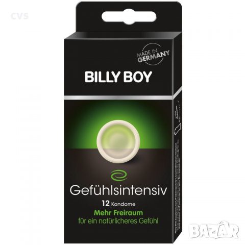 Презервативи Billy Boy Gefühlsintensiv - 12 броя