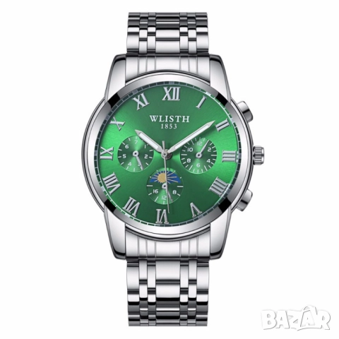 Изискан мъжки бизнес часовник с метален корпус, снимка 7 - Мъжки - 51947697