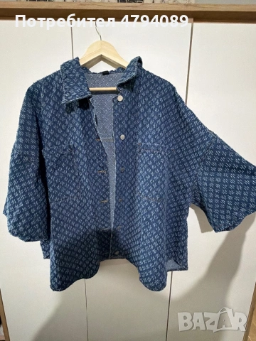 Дънкова риза, снимка 4 - Ризи - 54167400