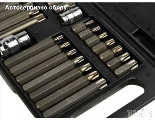 Накрайници 40 бр. PARTNER - еврейски зезди - торкс Накрайници PARTNER 3/8''и 1/2" , снимка 2 - Други инструменти - 36659770