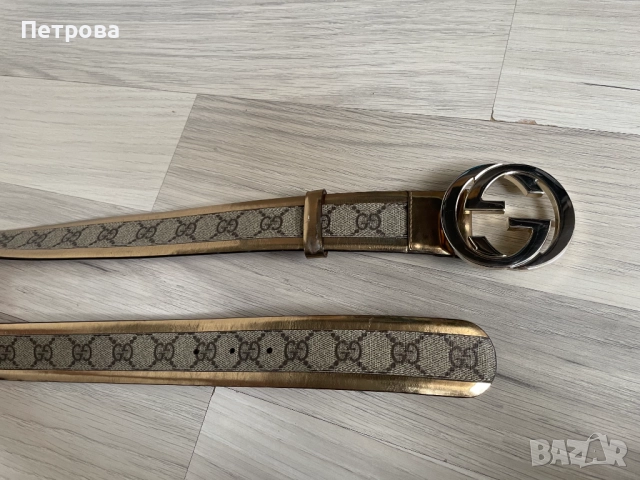 Колан Gucci 90см Оригинал, снимка 4 - Колани - 51888197