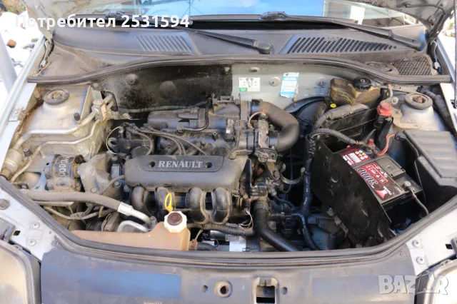 Renault Clio 1.2 , 60 к.с. , Бензин, 2000 г. в много добро състояние, снимка 14 - Автомобили и джипове - 48731658