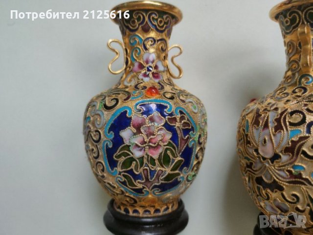  Две стари и много запазени китайски вази., снимка 8 - Вази - 38570772