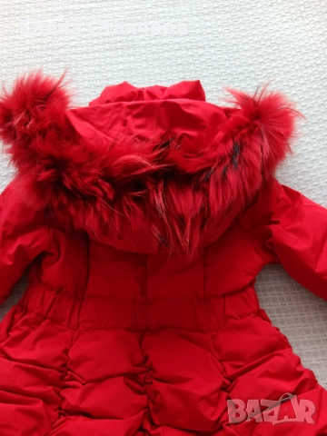 Детско зимно яке с естествен пух, снимка 4 - Детски якета и елеци - 52373343