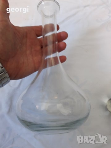 Стъклена гарафа , снимка 6 - Други - 31603305