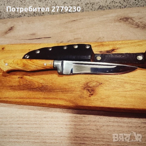 Стар масивен и здрав нож, снимка 14 - Други ценни предмети - 51427164