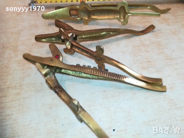 крокодили 3бр мед/месинг 1501211904, снимка 18 - Колекции - 31437300