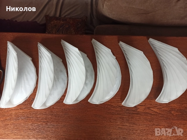 Месингов полилей Арт Деко, снимка 3 - Антикварни и старинни предмети - 52092453