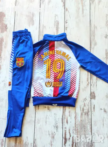 Топка  Ямал LAMINE YAMAL Барселона червена Шампионска лига Промо, снимка 5 - Футбол - 48791457