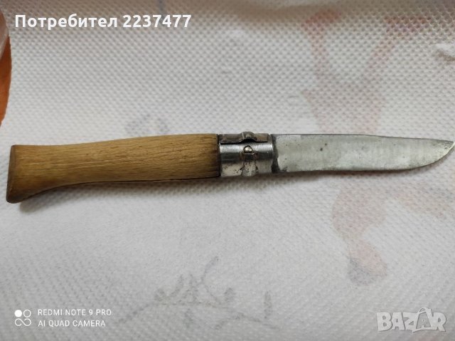 Опинел стар нож , снимка 3 - Ножове - 35613391
