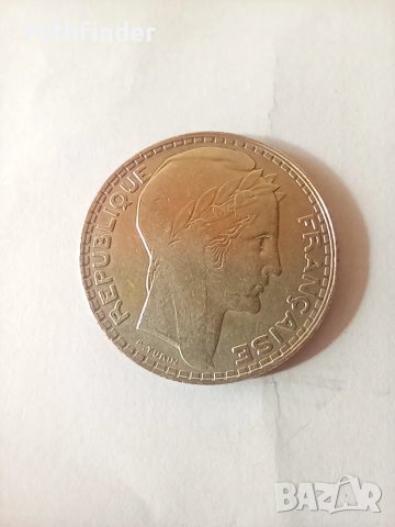 10 франка 1930 Франция сребро, снимка 2 - Нумизматика и бонистика - 47919300