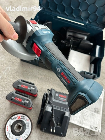 Bosch GWX 18V-7, снимка 3 - Ъглошлайфи - 52666144