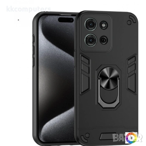Motorola Moto G75 5G Удароустойчив Ring Holder Калъф и Протектор