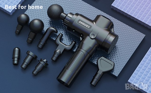 Масажиращ пистолет ANSGEC MG1, снимка 10 - Масажори - 42902226