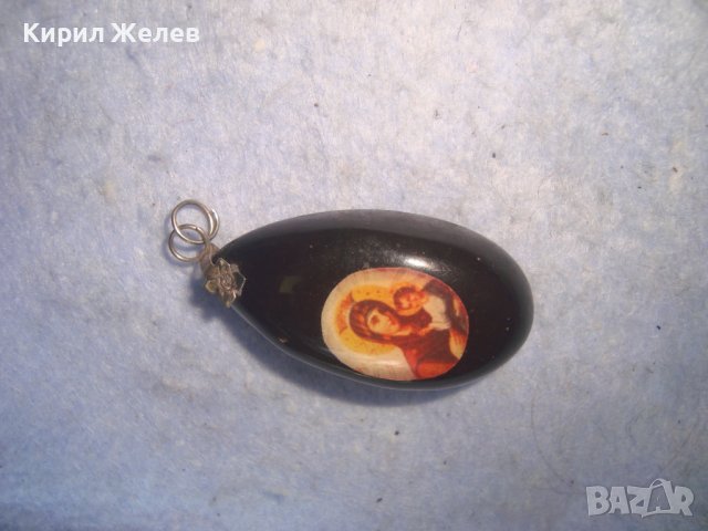 ПРАВОСЛАВНА ИКОНКА от СМОЛА РЕТРО РЕЛИГИОЗНО АРТ БИЖУ 27842 , снимка 9 - Колиета, медальони, синджири - 36903799