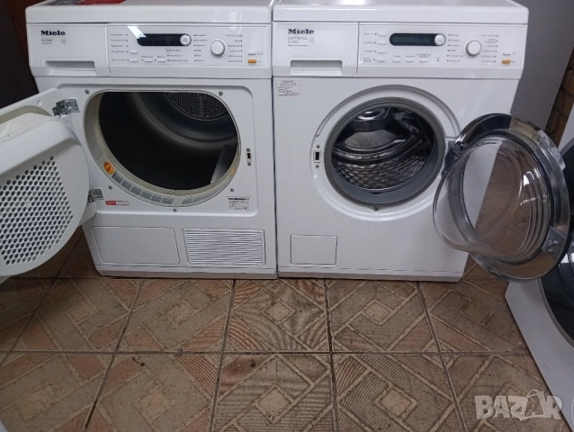 Комплект пералня и сушилня с термопомпа Миеле Miele Made in Germany 2 години Гаранция!, снимка 12 - Перални - 51993390
