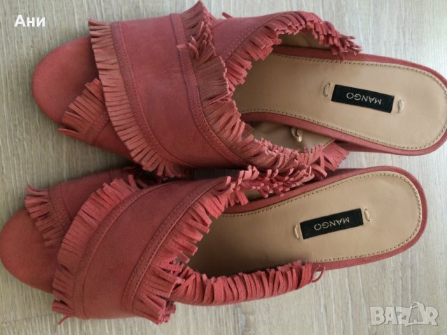 Страхотни чехли Mango., снимка 3 - Сандали - 37196566