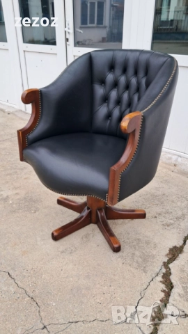 Офис стол "Честърфийлд", снимка 2 - Столове - 52129426