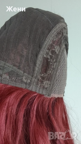 Дълга лейс фронт перука наситено борд, снимка 4 - Аксесоари за коса - 54178204