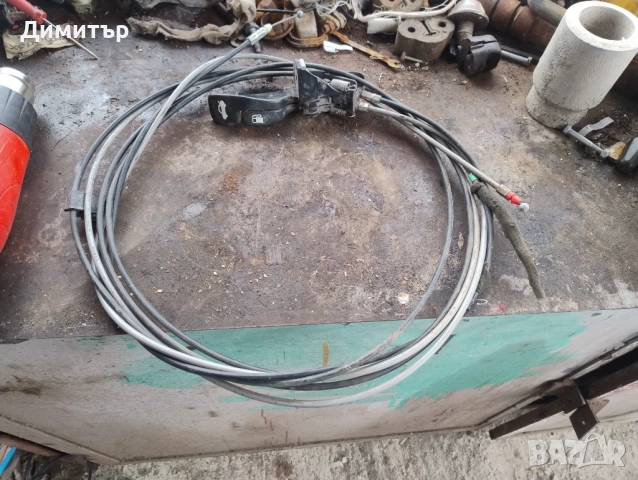 Жило Заден Капак - Резервоар + Дръжка За Тойота Карина Седан 1995г / Toyota Carina Sedan 1995y