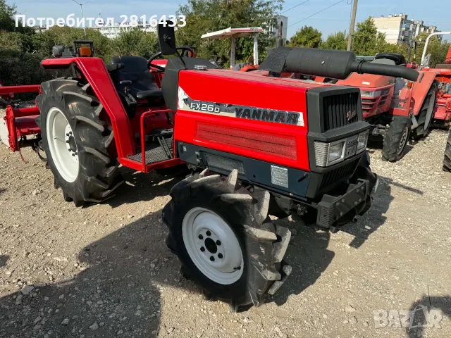 Трактор YANMAR FX26 4x4, снимка 2 - Селскостопанска техника - 56436787