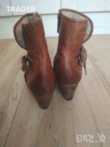 Дамски боти обувки ботуши s.Oliver, снимка 6 - Дамски боти - 39735472