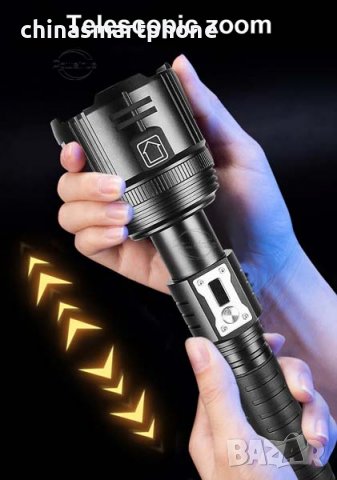 Фенер за лов, прожектор 15000LM, снимка 17 - Оборудване и аксесоари за оръжия - 39995429