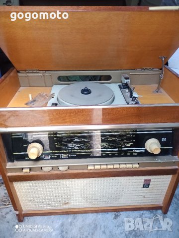 радио грамофон, Старо радио, ретро винтидж арт старинен античен