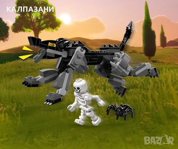 LEGO® Fortnite 77075 - Лагерът на Peely и Sparkplug, снимка 11 - Конструктори - 52089605