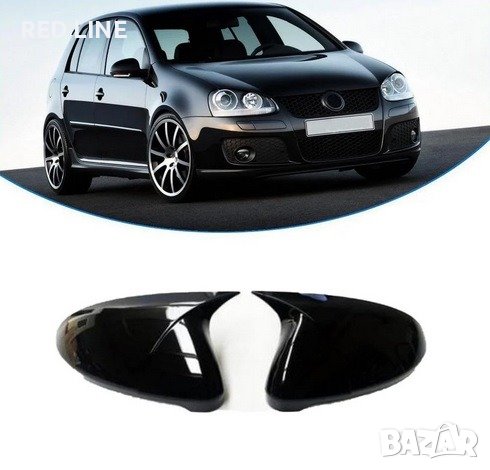 Капаци за огледала Batman Style за  VW Golf-5 2003-2009г., снимка 3 - Аксесоари и консумативи - 38592710
