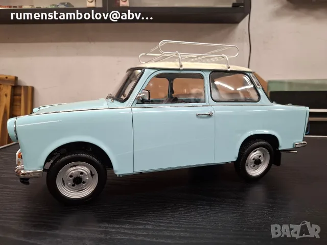 Trabant 601 + каравана Würdig 301 – 1:8, снимка 6 - Колекции - 56416309