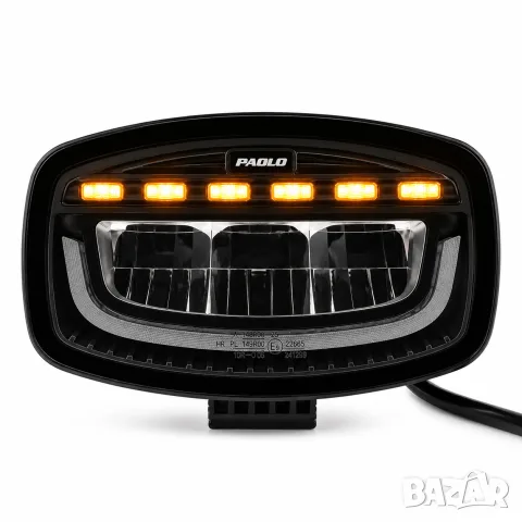 LED халоген 60W 12-24V с Amber предупредителна светлина, снимка 4 - Аксесоари и консумативи - 55871013