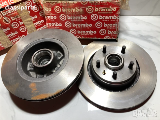 Спирачни дискове BREMBO за Волво 740, 760 / VOLVO 740, 760, снимка 2 - Части - 50687674
