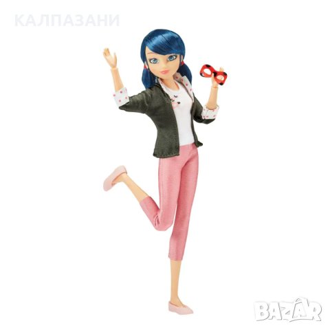 MIRACULOUS Калинката и Котарака Фигура герой Маринет с костюм на Калинката и Kwami 50355, снимка 4 - Кукли - 42792144