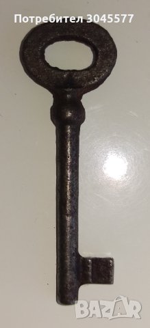 Ключ, ковано желязо, 6,5 см, снимка 2 - Антикварни и старинни предмети - 33984116