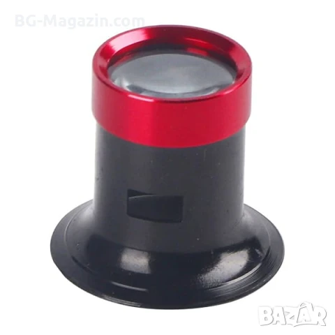 Мощна часовникарска увеличителна лупа за око глава 10X увеличение за глава бижутери работа ремонт, снимка 7 - Други инструменти - 50921247